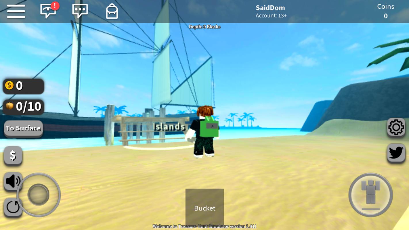 New Tips Treasure Hunt Simulator For Android Apk Download - roblox treasure hunt simulator best shovel