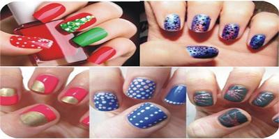 Nail Art Design Affiche