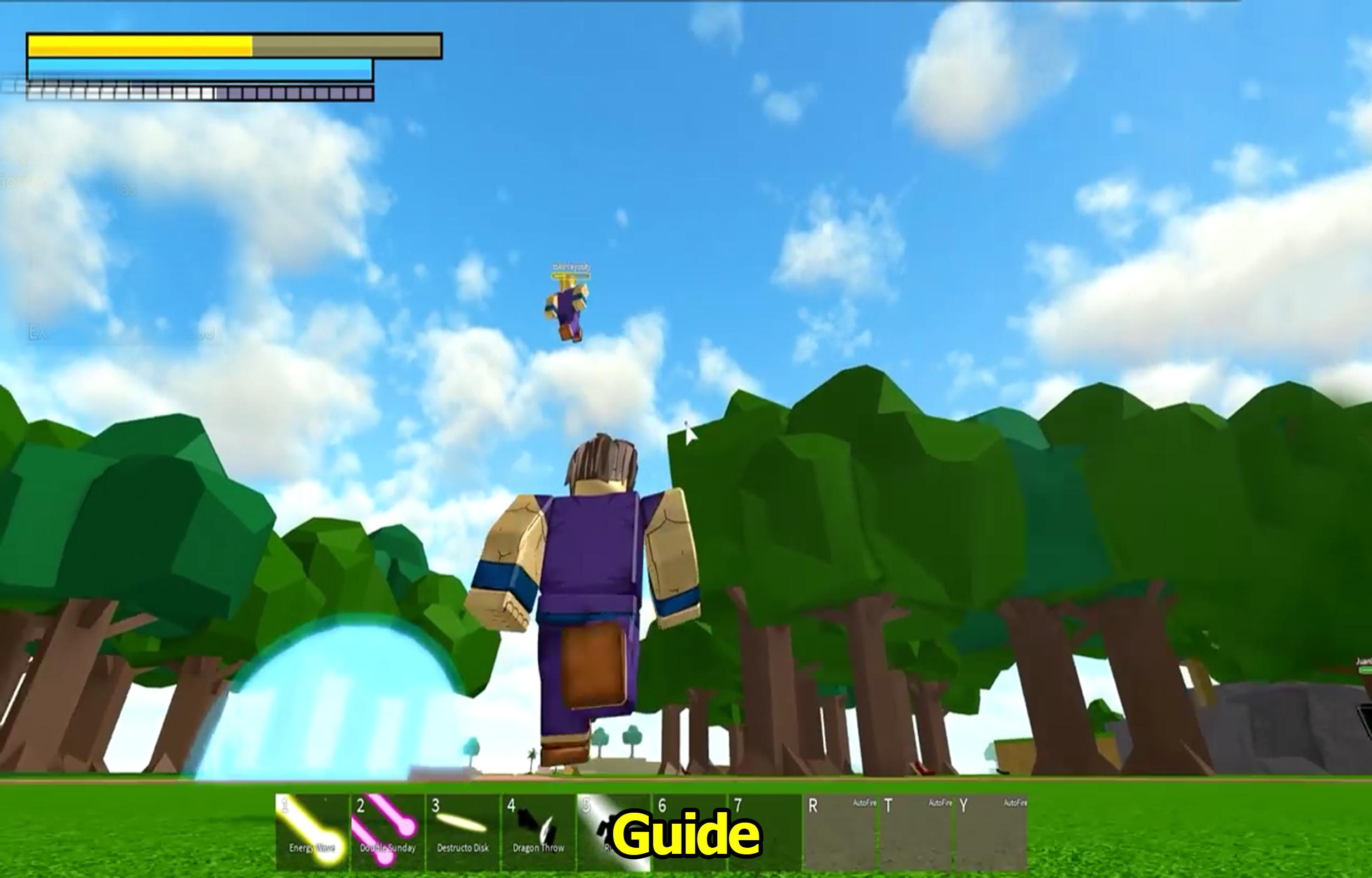 Guide For Dragon Ball Z Roblox For Android Apk Download - guide for dragon ball z roblox 101 apk android 23 232