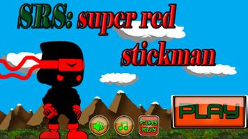 SRS: super red stickman plakat