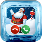 video call santa claus icon
