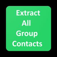Extract All Group Contacts For whatsapp Affiche