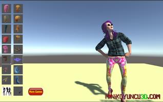 New 3D Dressup Girl Dancing capture d'écran 3