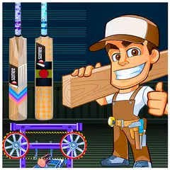 Cricket Bat Maker Factory - Bat Making Game Sim XAPK download