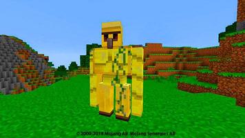 Golem mod for minecraft pe (mcpe) capture d'écran 1