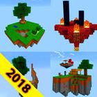 Skyblocks Map for minecraft pe mcpe Zeichen