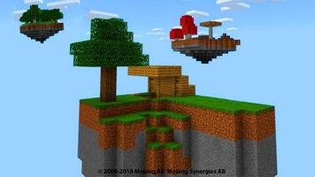 Skyblocks Map for minecraft pe mcpe poster