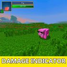 Damage indicator mod for minecraft pe आइकन