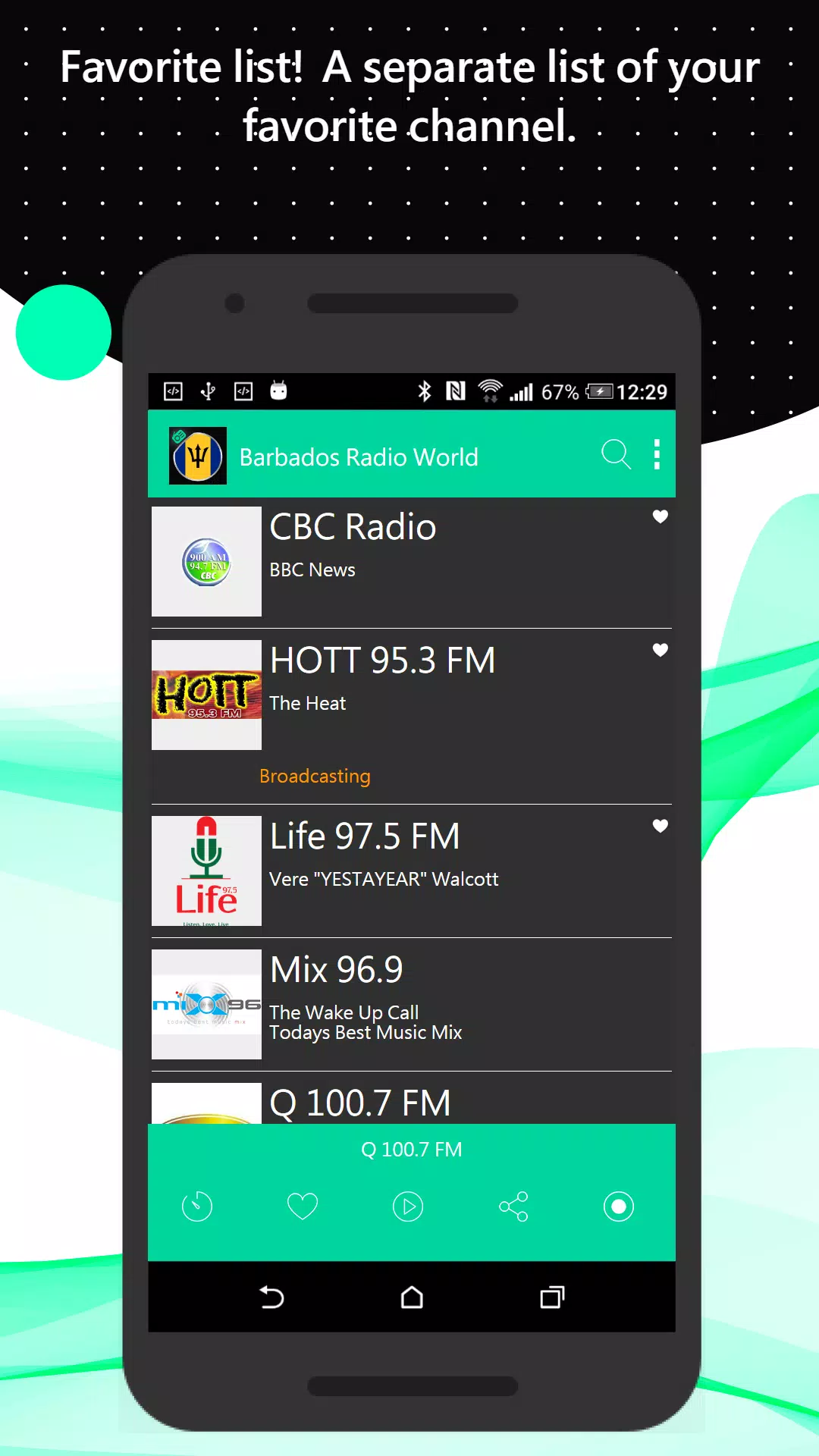 Descarga de APK de Barbados Radio World para Android