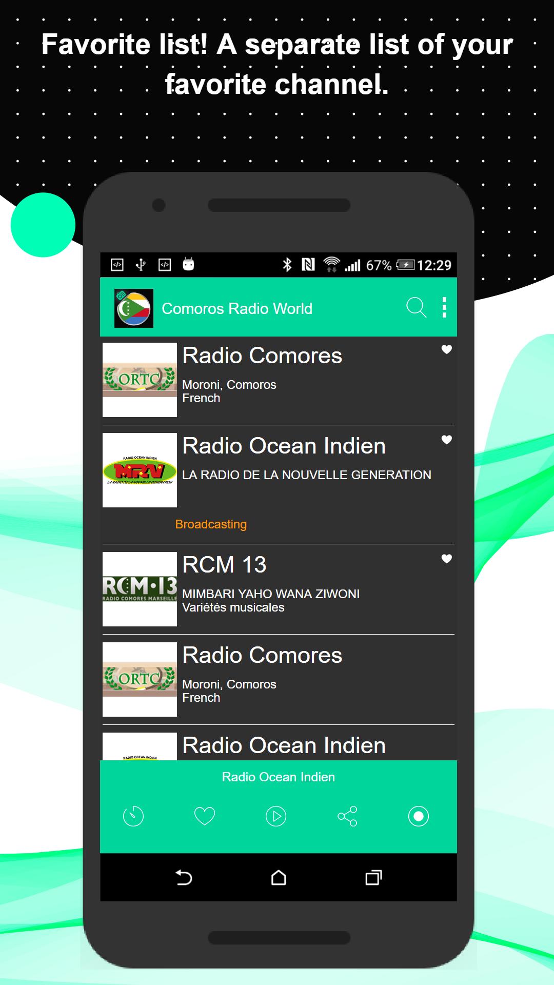 ดาวน์โหลด Comoros Radio World APK สำหรับ Android