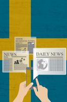 Sweden news app free Affiche