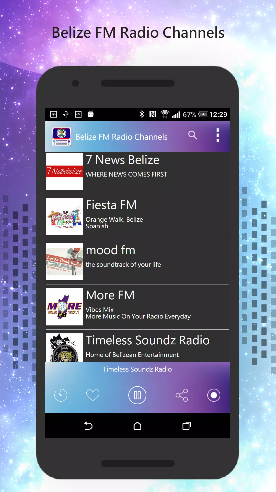 Mood FM Belize 106.3 - The Soundtrack of Your Life