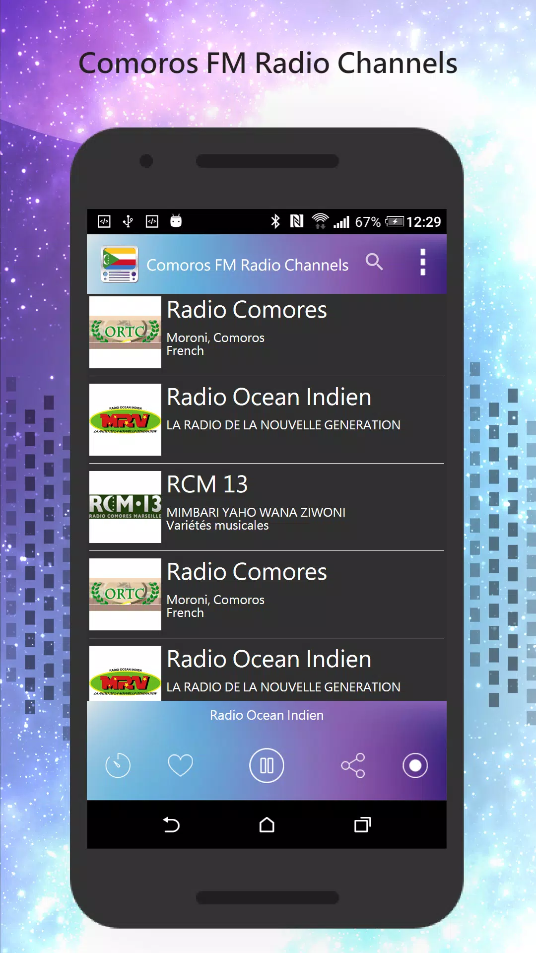 Comoros FM Radio Channels APK for Android Download