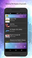 Ghana FM Radio Channels plakat