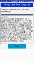 Electrical Engineering Interview Question Answer اسکرین شاٹ 2