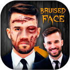 Fake Injury Photo Editor : Bruised Face icône