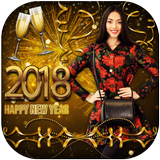 Happy New Year Photo Frame 2018 simgesi
