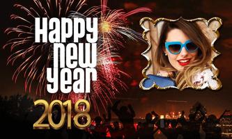 برنامه‌نما Happy New Year Photo Frame 2018 عکس از صفحه