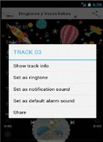 RINGTONES Y VOCES DE BEBES syot layar 2