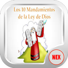 Los 10 Mandamientos Catolicos-icoon