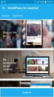 WordPress for Android poster