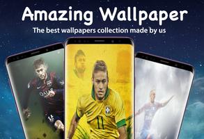 Neymar PSG wallpapers HD 4K Affiche