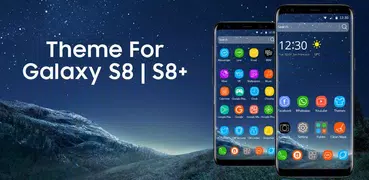 整潔的主題為銀河S8加