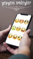 Komik Smiley Emoji Affiche