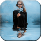 Water Reflection Photo Editor simgesi
