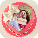 Name Photo On Anniversary Cake APK