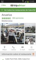 Aquarius Restaurante Cala D'or capture d'écran 3