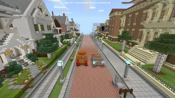 Carte pour MCPE Neighborhood mégapole Minecraft PE capture d'écran 2
