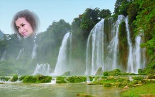 Waterfall photo frames পোস্টার