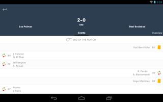 Spanish League live scores capture d'écran 3