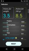 برنامه‌نما Calculator Weight Watchers عکس از صفحه