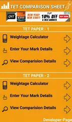 TET Comparison Sheet APK download