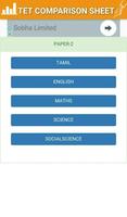 TET Comparison Sheet Ekran Görüntüsü 2