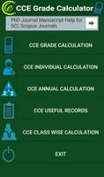 CCE Grade Calculator Pro Affiche