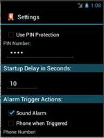 Thief Alarm Basic Free capture d'écran 3