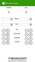 Neosportz Rugby capture d'écran 3