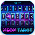Neon Tarot Theme&Emoji Keyboard icône