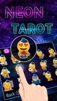 Neon Tarot Theme&Emoji Keyboard اسکرین شاٹ 2