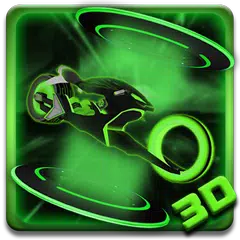 Neon Bike 3D Theme APK download