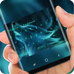 Descargar APK de Neon Wolf Wallpaper Aurora Night Swipe Keyboard