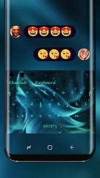 neon wolf wallpaper aurora night swipe keyboard para android apk