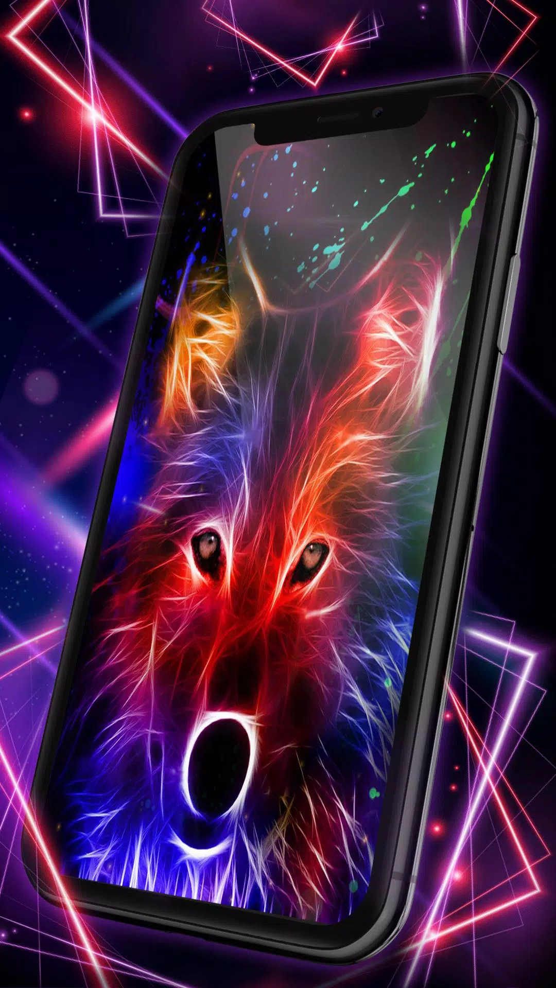 Descarga de APK de Fondo de pantalla de animales de neón para Android Descarga de APK de Fondo de pantalla de animales de neón para Android