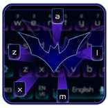 Neon Bat Keyboard Theme