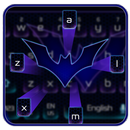 Neon Bat Keyboard Theme APK