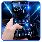 آیکون‌ Black Blue Future Theme