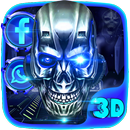 3D Skull HD Theme APK
